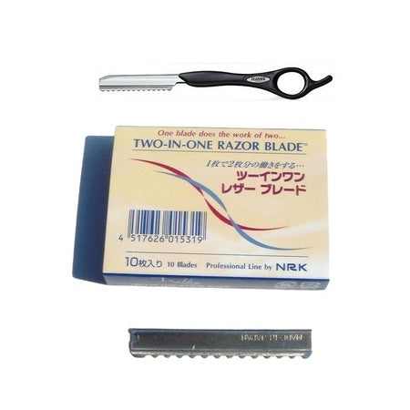 SET DI LAME 10 PZ TWO IN ONE RAZOR BLADE