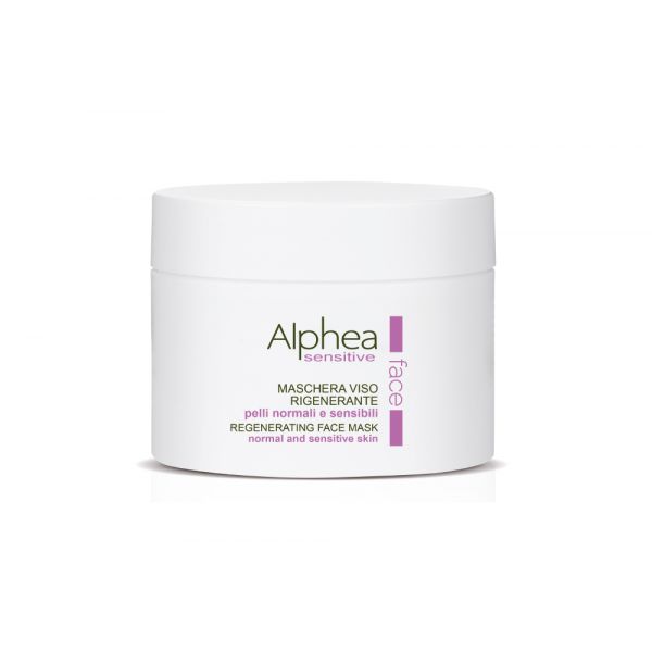 Alphea Maschera Viso Rigenerante Per Pelli Normali E Sensibili 250 ml