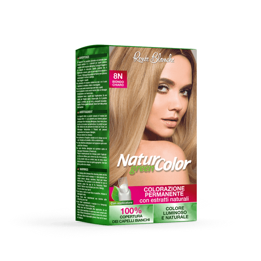 Natur Color green colorazione permanente 8N (biondo chiaro)