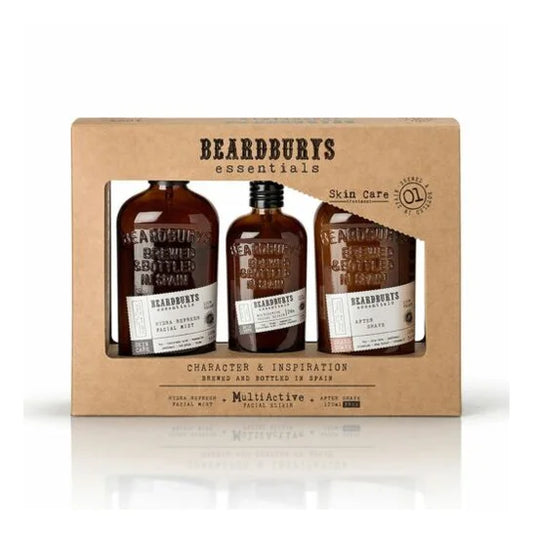 Beardburys - skin care essential facial kit 3 product