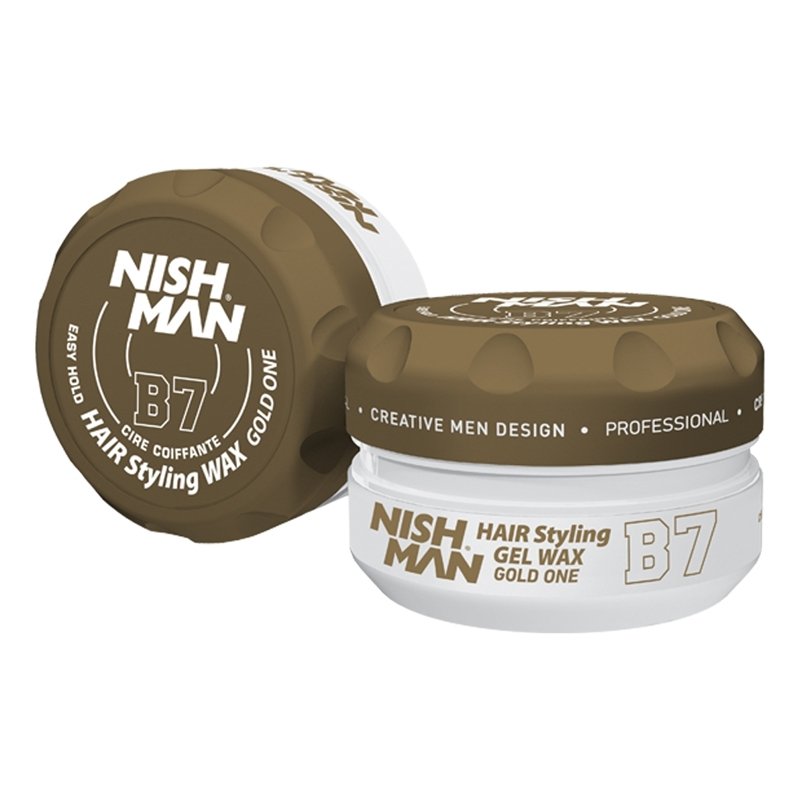 NISHMAN B7 HAIR STYLING WAX GOLD ONE 150ml