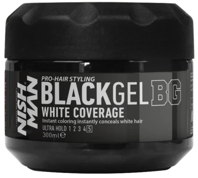 Nishman blackgel BG white coverage 300ml