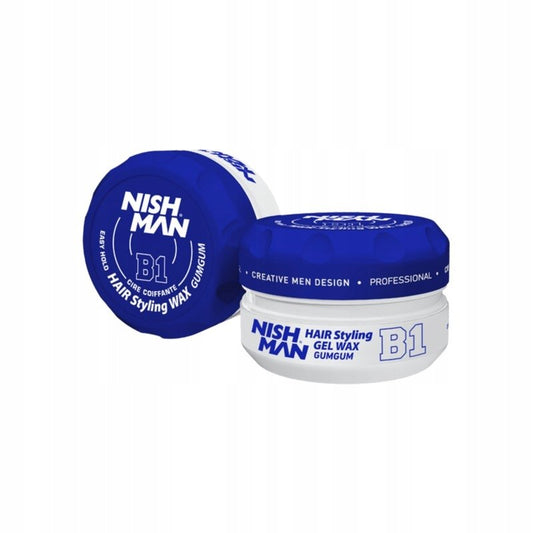 Nishman hair styling gel wax gumgum B1 150 ml