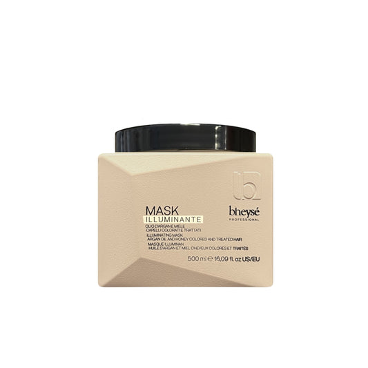 Bheysè maschera illuminante olio d'argan e miele 500ml