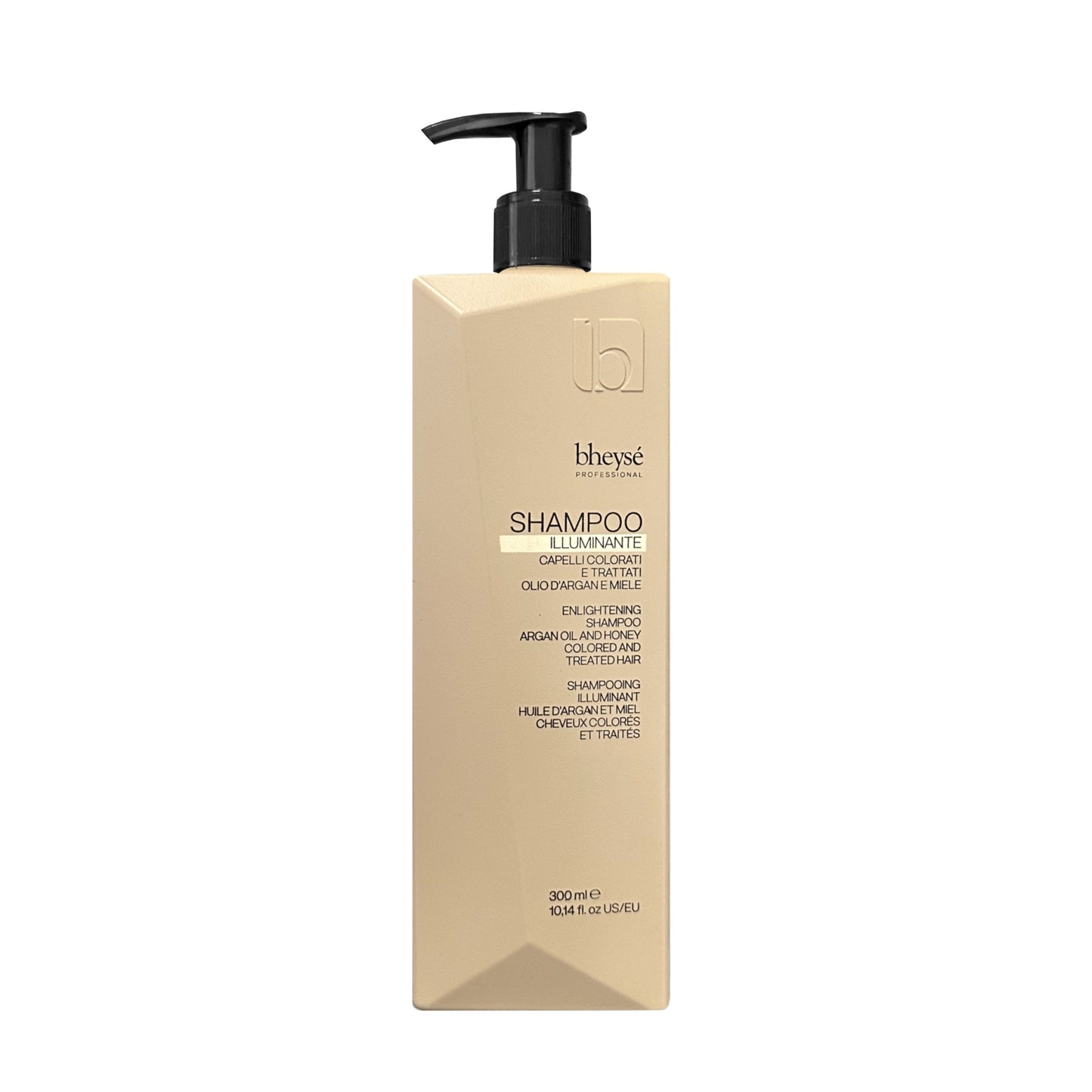 Bheysè shampoo illuminante olio argan e miele 300ml