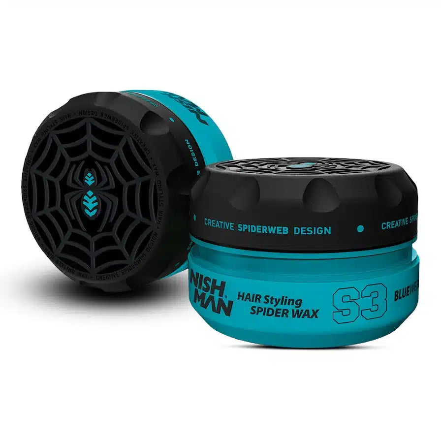 NISHMAN S3 HAIR STYLING SPIDER WAX BLUEWEB 150 ML