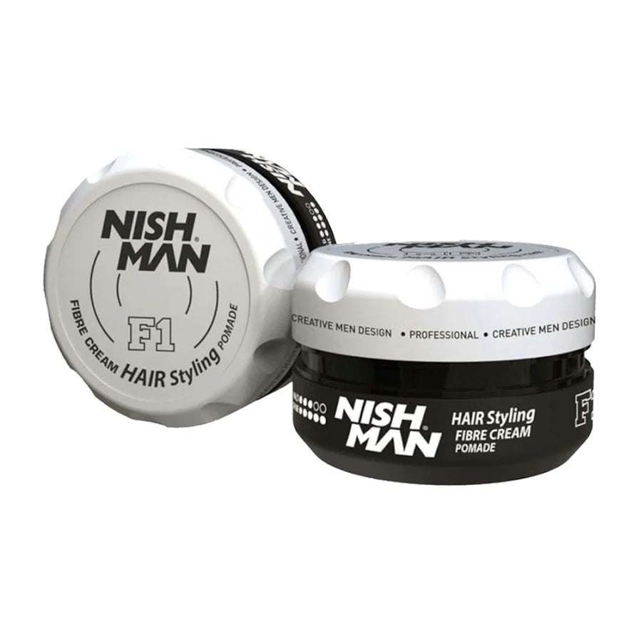 Nishman fibre cream hair styling pomade F1 100ML