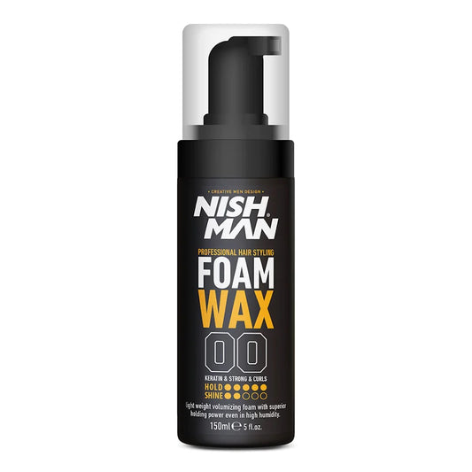 Nishman hair wax styling foam wax 00 150ML