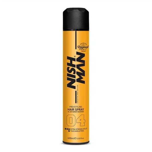 NISHMAN HAIR STYLING SPRAY HOLD 04 – 400ML