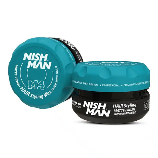 NISHMAN MATTE FINISH SUPER HIGH HOLD WAX M4 100ML