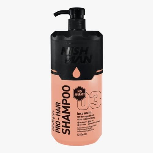 Nishman pro-hair shampoo 03 inca inchi – 1250ml