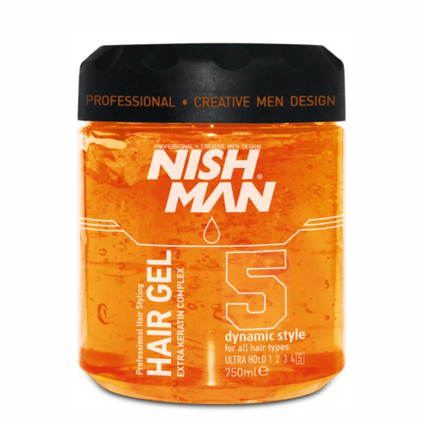 NISHMAN ULTRA STRONG HAIR STYLING GEL N.5 – 750ML