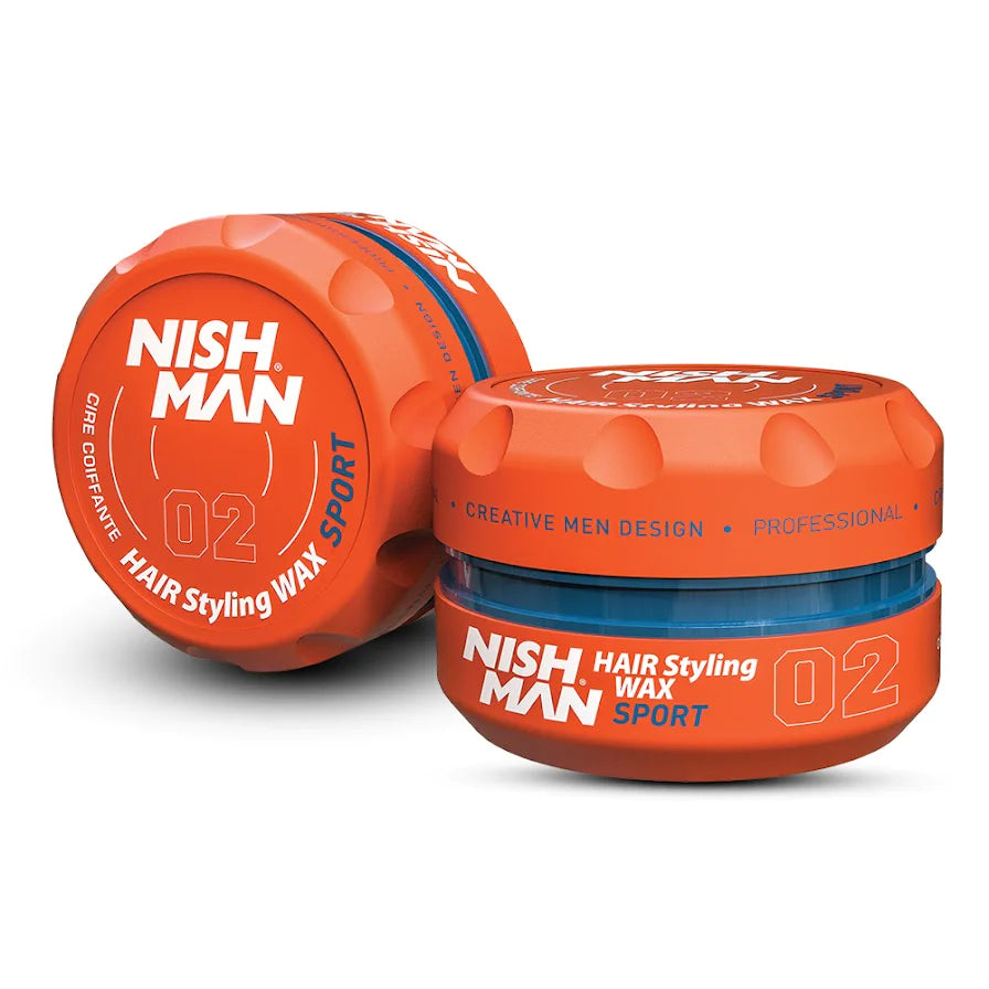 Nishman aqua hair styling wax  02 sport 150ML