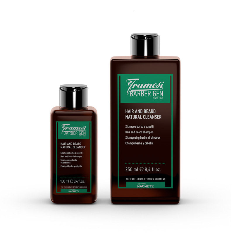 Framesi - Barber Gen barba e capelli - hair and beard natural cleanser