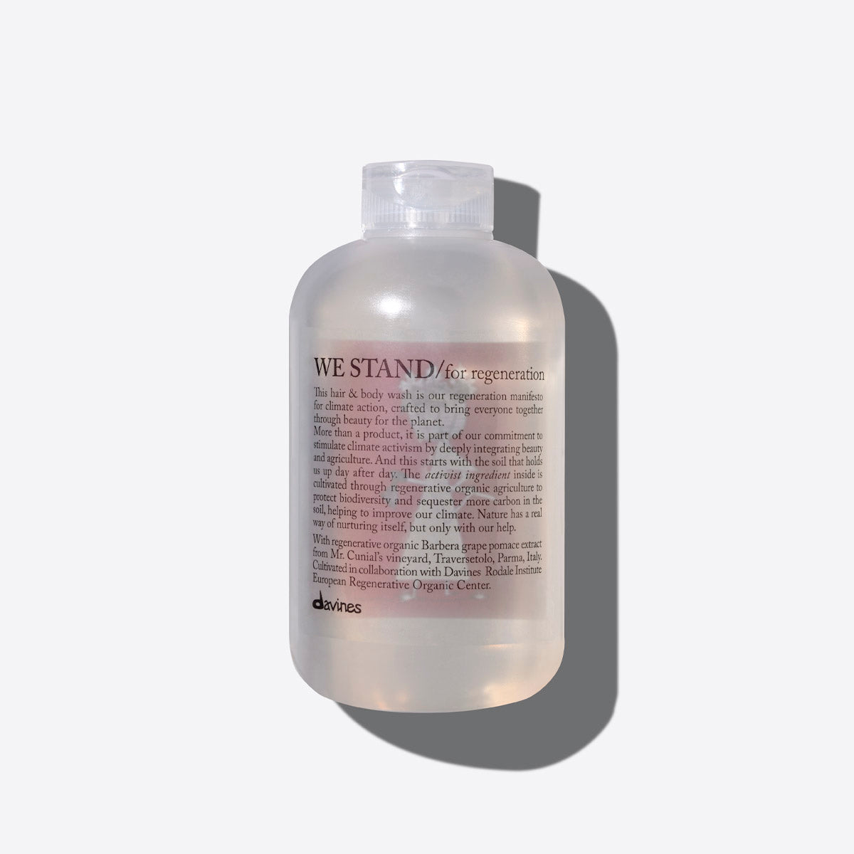 Davines - we stand for regeneration  shampoo doccia delicato per corpo e capelli